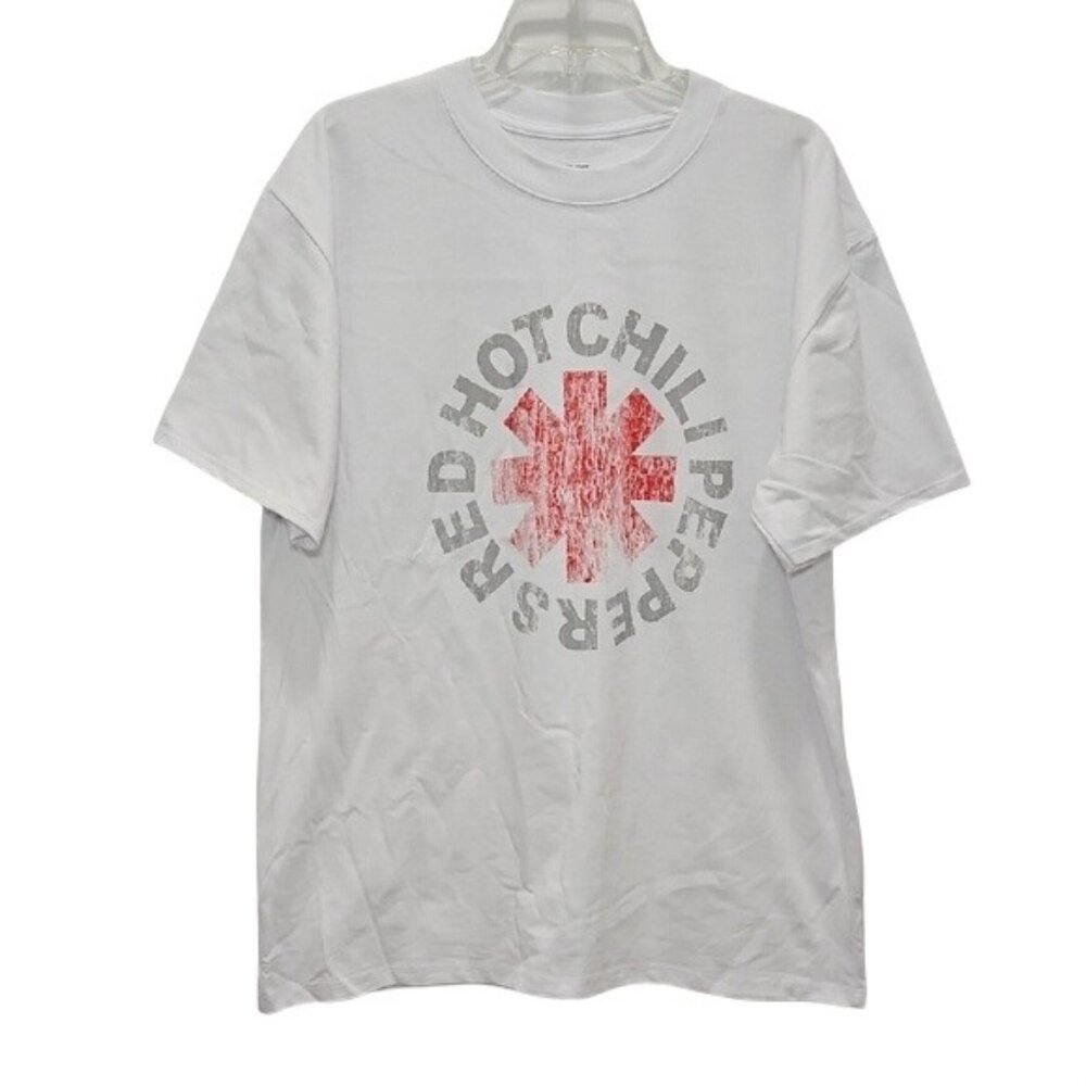 Red Hot Chili Peppers Graphic Band T-Shirt Medium New Oversized Relaxed Unisex